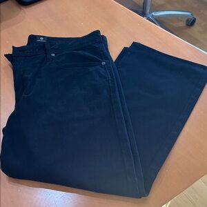 AG Adriano Goldschmied Men's Black Chinos